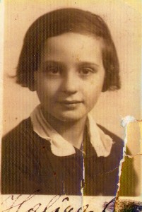 Halina Drexler, 9 years old, 1937