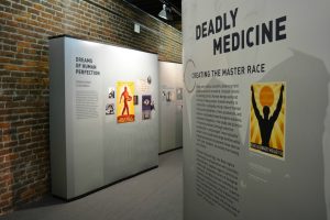 First Deadly Medicine panels set up